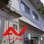 زمین ۴۵۰ متر با دو طبقه ساختمان ۲۵۰متر