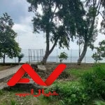 3100 متر زمین جاده به ساحل و منطقه دریابیشه