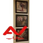 سه قاب تابلو دور مشکی