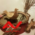 ست سینی کف اینه جاشمعی جادستمالی مجسمه