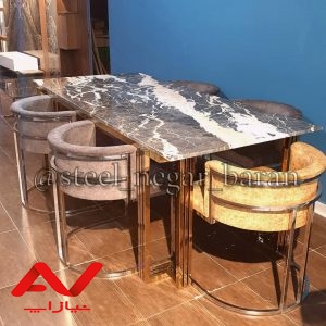 مبلمان و نهارخوری استیل