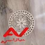 کفی چوبی دایره طرحدار