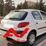 پژو 206 تیپ ۲، مدل ۱۳۹۸ بدون رنگ