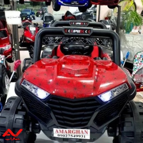 موتور شارژی jeep چهار موتور افروید