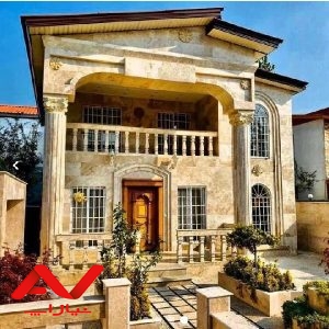 ویلا دوبلکس نما سنگ 250 متری مبله کامل