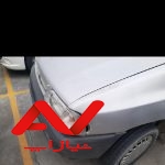 پراید صبا نقره ای