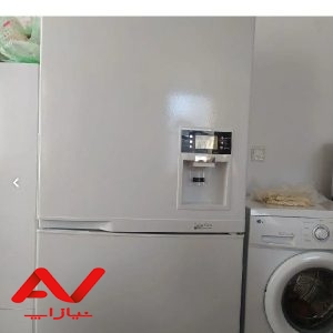 یخچال فریزر ۲۲فوت بدون برفک الکترو استیل