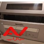 ماشین ظرفشویی رو میزی مجیک ۶ نفره اصل کره در حد نو