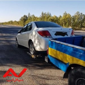 یدک کش چرخگیر . امدادخودرو شبانه روزی ایلام