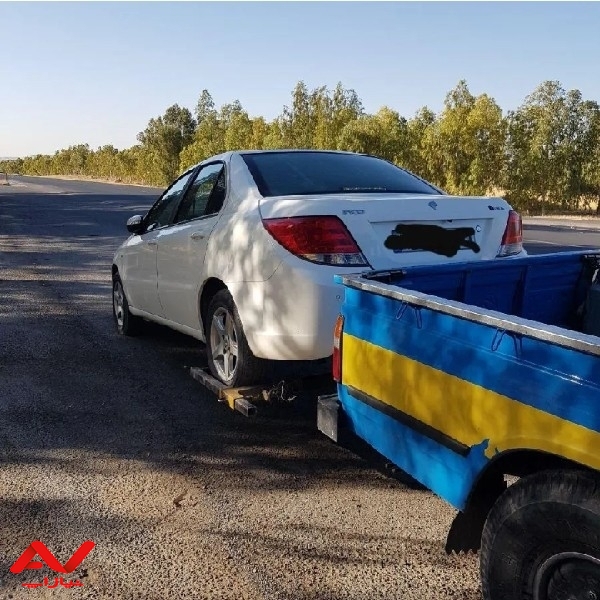 یدک کش چرخگیر . امدادخودرو شبانه روزی ایلام