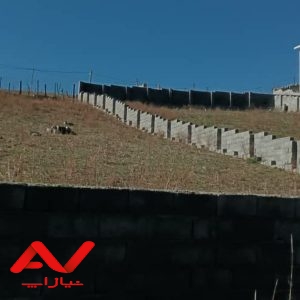 زمین ۱۰۰۰متری با منظره عالی و فوق العاده