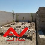 زمین با بنای نیمه کاره
