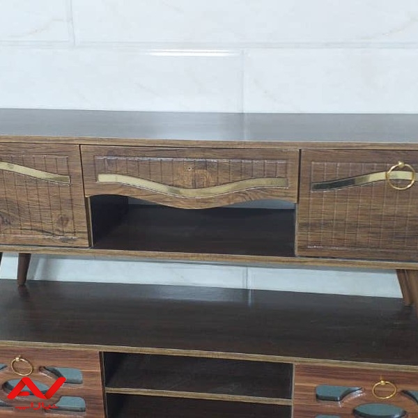 میز طرح چوب