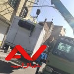 جرثقیل‌دکل‌بلند‌کفی