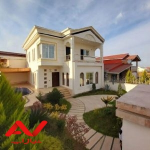 ویلا نما سفید دوبلکس 400 متری