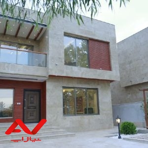 ویلا دوبلکس نما مدرن
