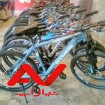 دوچرخه رنگابارنگ تعاونی برق رشت
