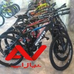 دوچرخه رنگابارنگ تعاونی برق رشت