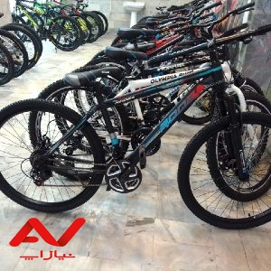 دوچرخه رنگابارنگ تعاونی برق رشت
