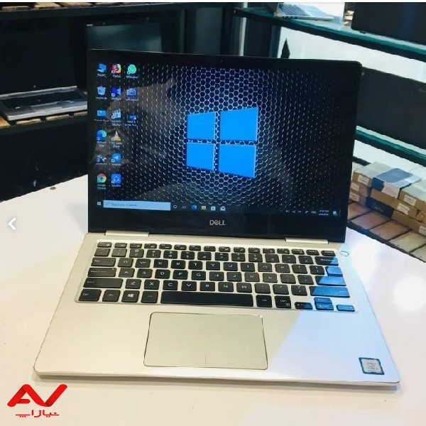 لپتاپDell Corei5نسل8لمسی 8هسته/رم8/هارد256ssdباریک