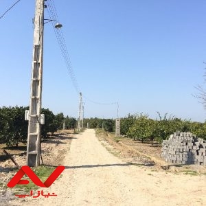 فروش زمین 2500متری  کیلومتر 8جاده دریا
