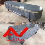 قیمت میز تلویزیون  مدرن مناسب جهیزیه مدل سفارشی Golden pearl ، ارسال به سراسر کشور