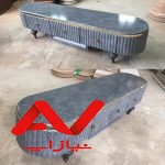 قیمت میز تلویزیون  مدرن مناسب جهیزیه مدل سفارشی Golden pearl ، ارسال به سراسر کشور