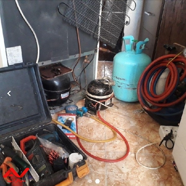 تعمیر انواع یخچال و فریزر و لباسشویی (سیار)