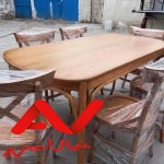 صندلی ومیز نهار خوری مدل کمربندی