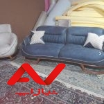مبل راحتی ۸نفره کلاف اصلی کاری با دوام و مستحکم