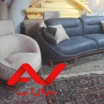 مبل راحتی ۸نفره کلاف اصلی کاری با دوام و مستحکم