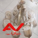 لوستر ۸ شاخه برنز،شاهین شهر