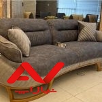 مبل راحتی ۸نفره کلاف اصلی کاری با دوام و مستحکم