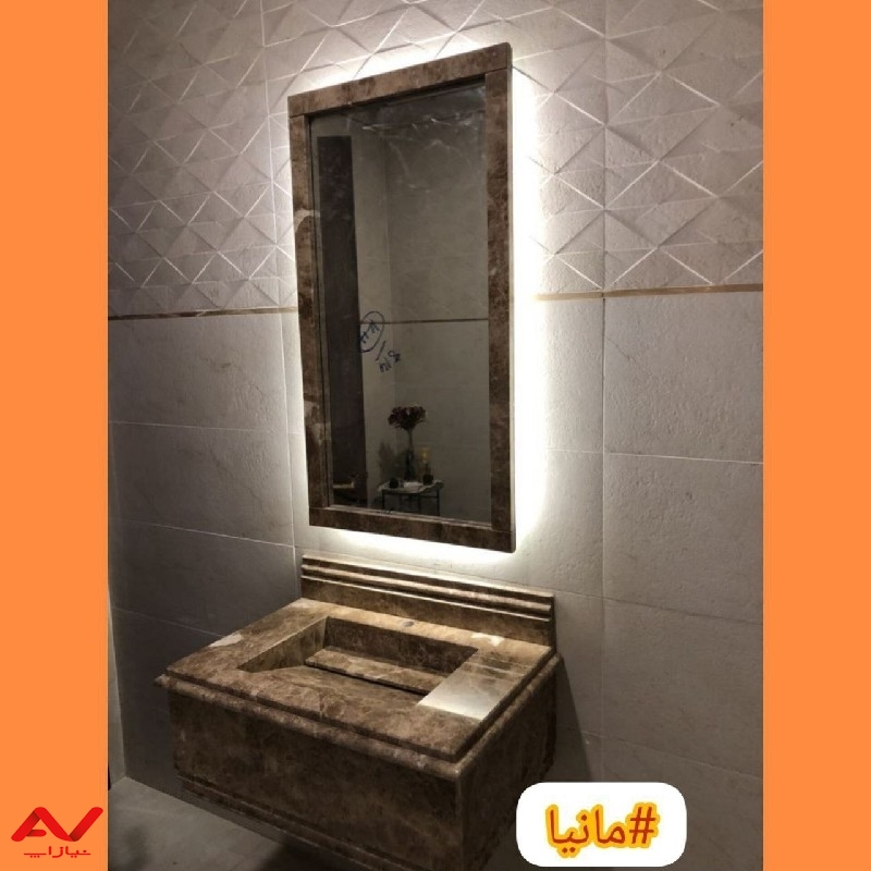 روشویی سرامیکی و سنگی